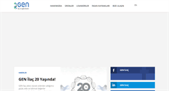 Desktop Screenshot of genilac.com.tr
